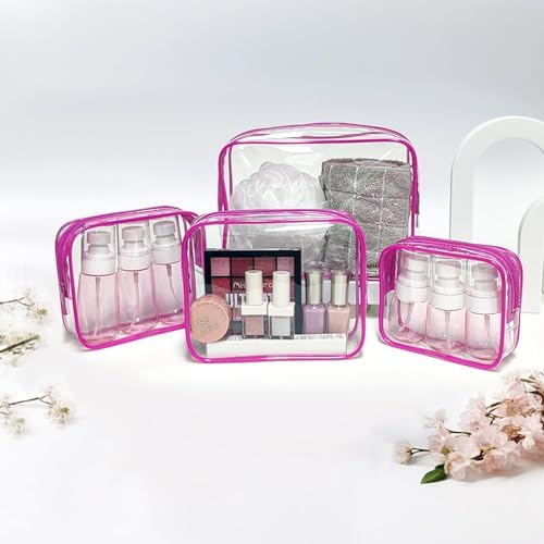 LETGO 4 PCS Clear Insert Bag for Bogg Bag, 4 Sizes Waterproof Beach Bag - Image 5