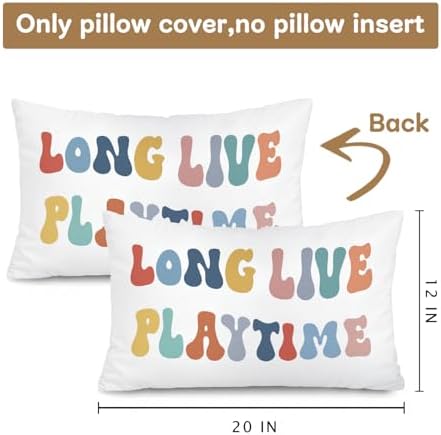 Long Live Playtime 12x20 Pillow Cover - Image 3