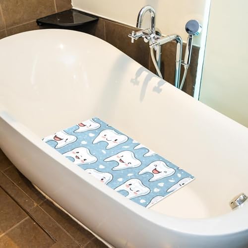 Shower Mat Non Slip, Teeth Pattern Anti Slip Bath Mat - Image 5