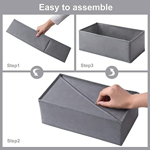 6 Packs Dresser Drawer Organizers - Image 6