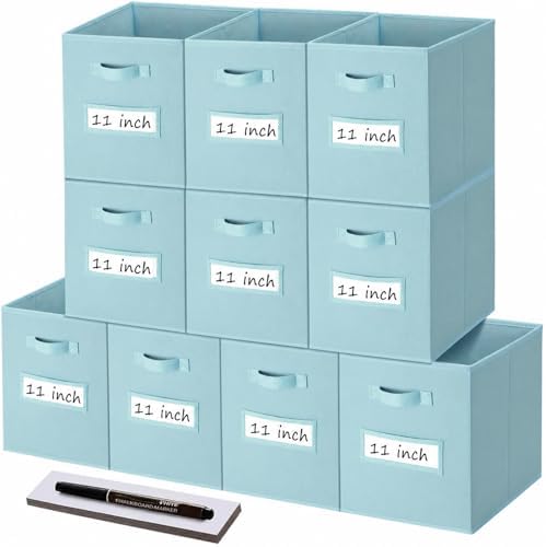 Storage Bins, Sky Blue by Anyoneer