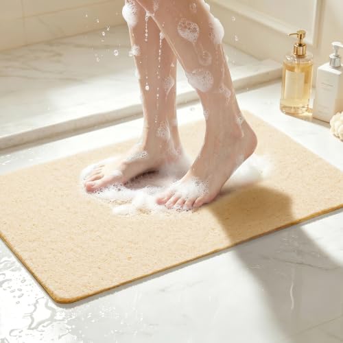 Asvin Soft Textured Bath, Tub Mat, 24x32 Inch, Phthalate Free, Non Slip Comfort - Image 2