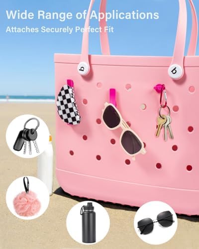 LETGO 4 PCS Clear Insert Bag for Bogg Bag, Beach Makeup Bag for Women - Image 3