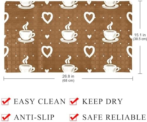 Non Slip Shower Mat Bathtub Mat 15.1x26.8 Inch, Quick Dry Bath Mat - Image 3