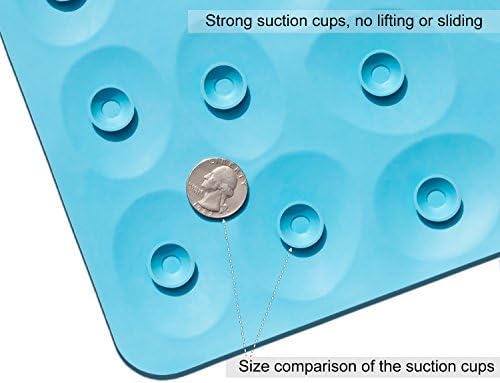 Non-Slip Bathtub Mat OTHWAY Soft Rubber Bathroom Bathmat - Image 5