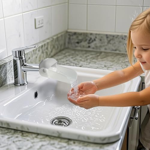KOMIDK Faucet Extender for Bathroom Sink Faucet Extender - Image 2