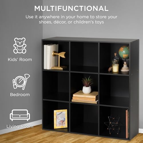 Best Choice Products 9-Cube Storage Organizer, 13.5in Shelf Opening, Display - Image 4