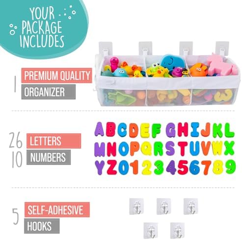 Comfylife Large Bath Toy Organizer - Image 4