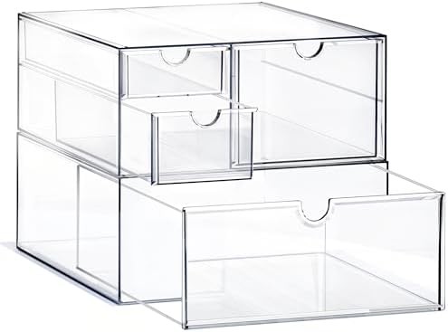 Prsildan Acrylic Drawer Makeup Organizer by Prsildan