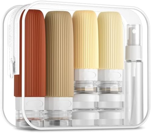 Mrsdry 16 Pack Travel Bottles Set, TSA Approved Leak Proof Silicone Squeezable by Mrsdry