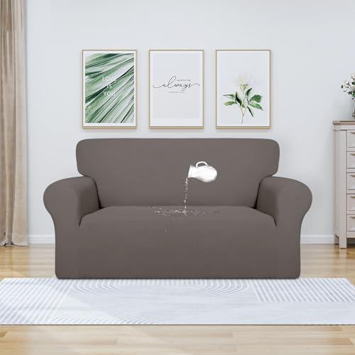 PureFit Waterproof Loveseat Couch Cover Slipcovers - Image 2