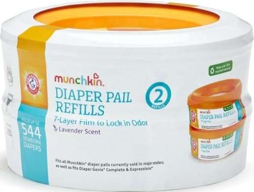 Munchkin Arm & Hammer Diaper Pail Refills, 2 Pack by Munchkin