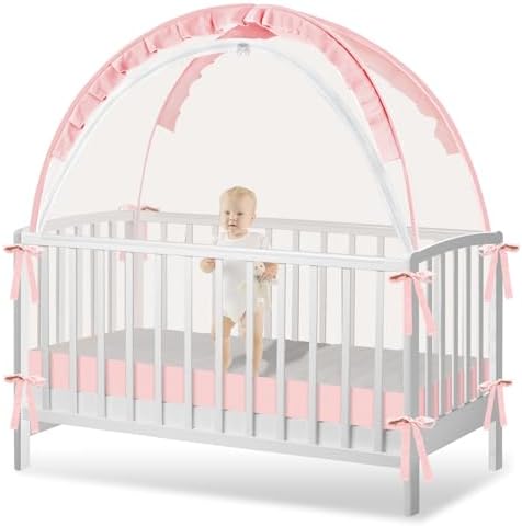 Crib Tent to Keep Baby from Climbing Out by Unknown