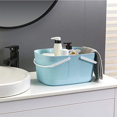 Shower Caddy Basket, Portable Large Capacity Thickened Plastic Organizer - Image 3