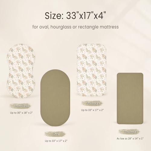 lulumoon Muslin Bassinet Sheets - Image 2