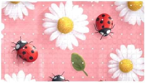 Non Slip Shower Mat Bathtub Mat 15.1x26.8 Inch, Quick Dry Bath Mat by Anna+Cowper