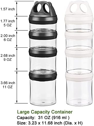 SELEWARE Stackable Snack Containers - Image 5