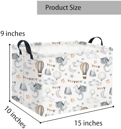 Rectangular Baby Kids Storage Basket - Image 6