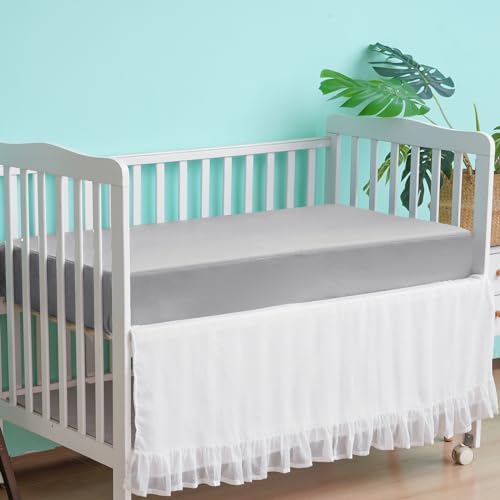 david's kids Waterproof Crib Sheets Fitted 2 Pack, Ultra Soft Breathable Crib - Image 3
