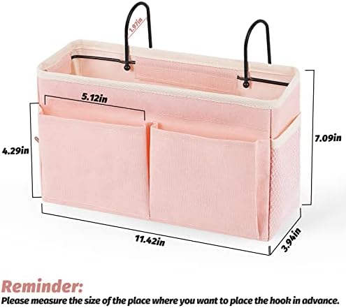 Bedside Caddy Organizer, Hanging Storage Bag - Image 2