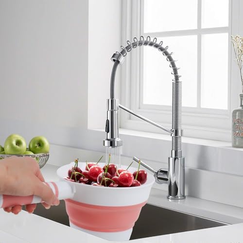 Folding Water Ladle for Bath Collapsible Water Scoop Bath Ladle Pink - Image 7