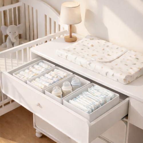 DIMJ Drawer Organizer Clothes - Image 4