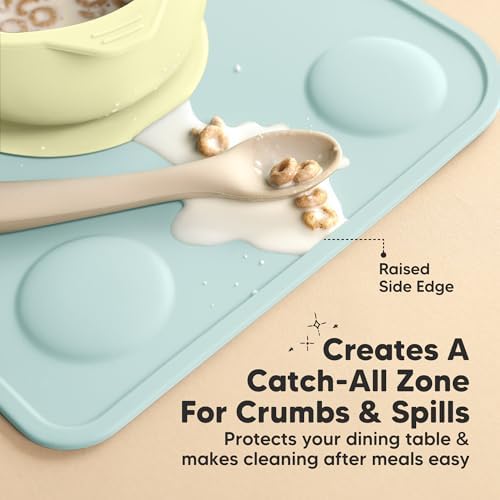 KeaBabies 2pk Silicone Placemats - Image 5
