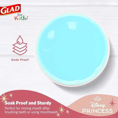 Glad Disney Princess Disposable Mini Bath Cups, 3 Oz - Image 4