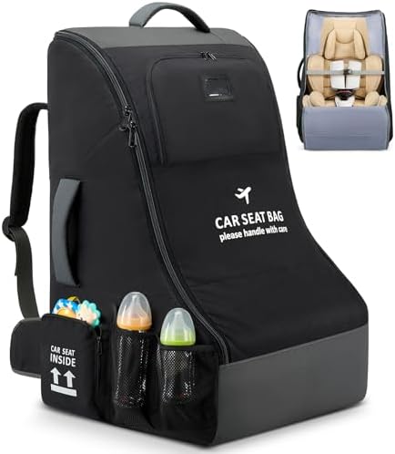 RAINSMORE Padded Car Seat Travel Bag by RAINSMORE