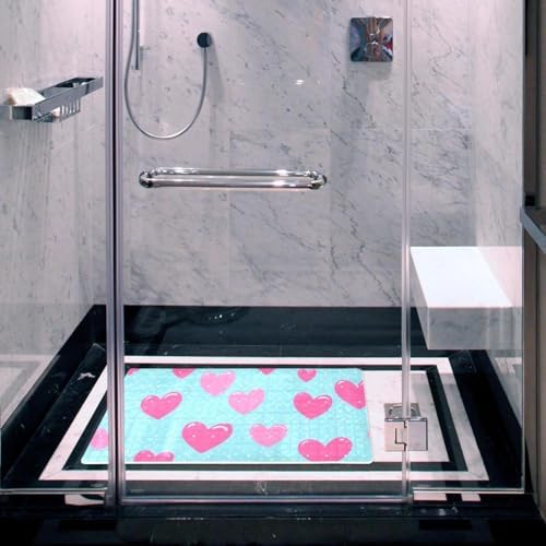 Shower Mat Bathtub Mat, 26.8x15.1 inch, Non-Slip Bath Mat - Image 6