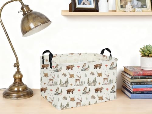 Rectangle Animal Basket Cute Storage Bin Organizer Box - Image 6