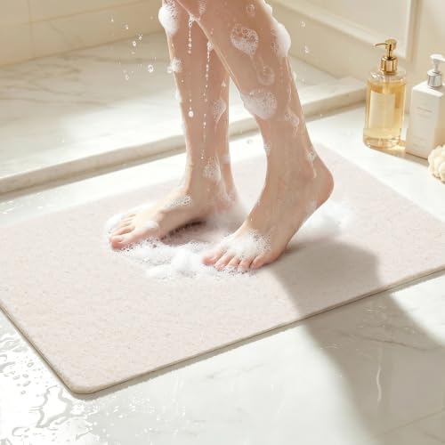 Asvin Soft Textured Bath, Tub Mat, 24x32 Inch, Phthalate Free, Non Slip Comfort - Image 2