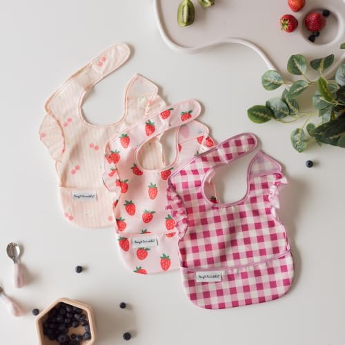 Tiny Twinkle Mess-Proof Baby Bibs - Image 5