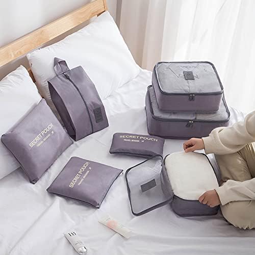 7 Set Packing Cubes for Suicase Packing Organizers Travel Luggage Organizers - Image 4