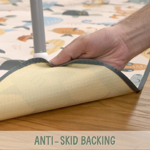 S&T INC. Baby Splat Mat for Under High Chair, Waterproof Highchair Mat for Floor - Image 4