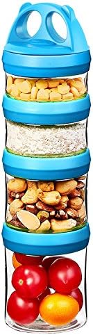 SELEWARE Blue Stackable Snack Containers by SELEWARE