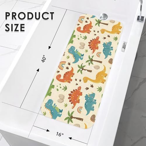 Bathtub Shower Mat 40X16 Inch, for Toddler - Image 2