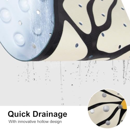 Square Shower Mat Non Slip 21x21 Inch - Image 6