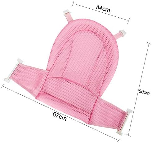 Baby Bath Support Mesh Pad Universal Bath Seat Net Soft Bathing Cushion Pad Mat - Image 5