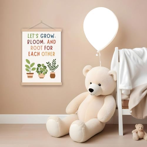 DNEULYR Motivational Wall Decor, Let's Grow Bloom and Root - Image 2