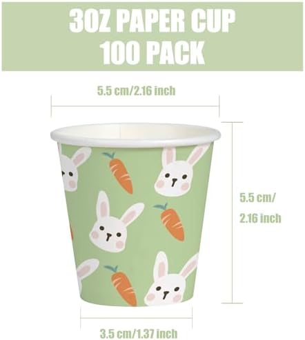 WRAPAHOLIC 3oz Easter Bathroom Cups - Image 2