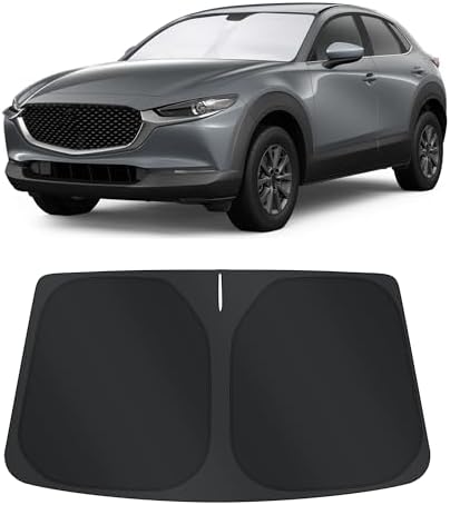 TINGLU Sun Shade for Mazda CX30 CX-30 2019-2024 2025 2026 Accessories by TINGLU