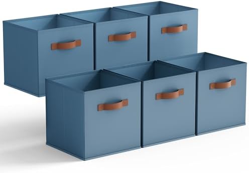 GRANNY SAYS 11 Inch Storage Cube Organizers, Light Blue by GRANNYSAYS