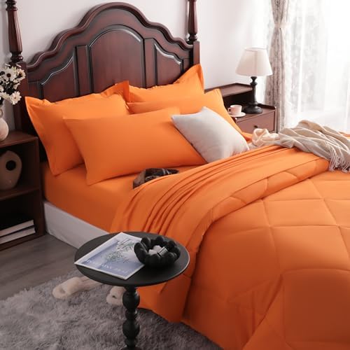 NTBAY King Microfiber Bed in a Bag, Comforter Set 7 Piece - Image 6