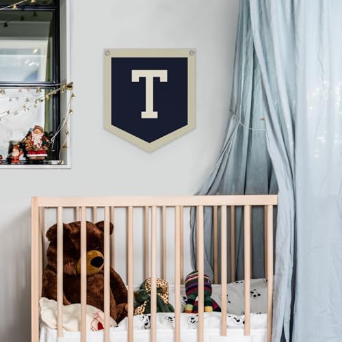 Lacama Toddler Boys Room Decor Name Pennant Flag - Image 6