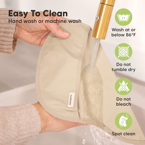 KeaBabies 3-Pack Waterproof Baby Bibs - Image 6