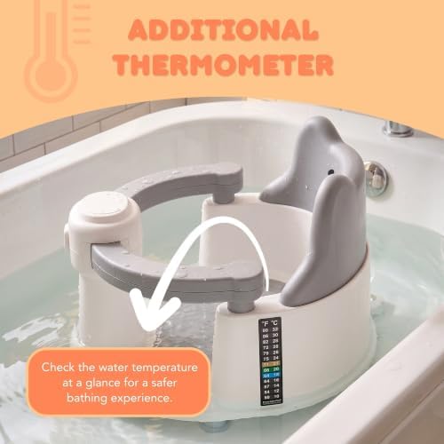 Baby Bath Seat Infant Bath Support Chair - Image 3