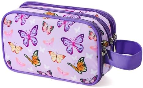 Kids Toiletry Bag for Girls, Travel Toiletry Bag for Little Young Girls by Vipdeal