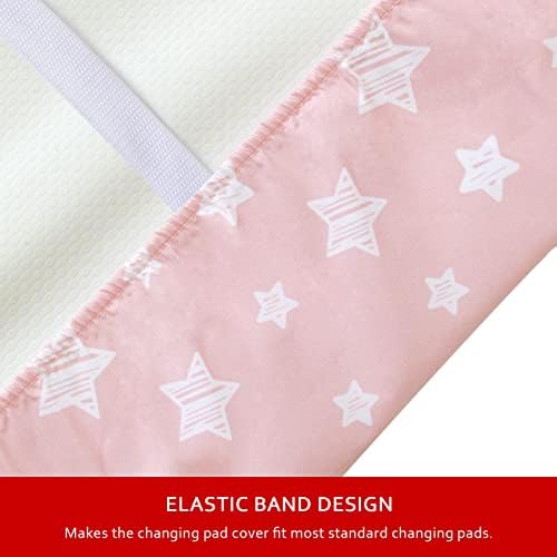 Changing Pad Cover for Girls, Soft Unisex Diaper Change Table Sheets - Image 3
