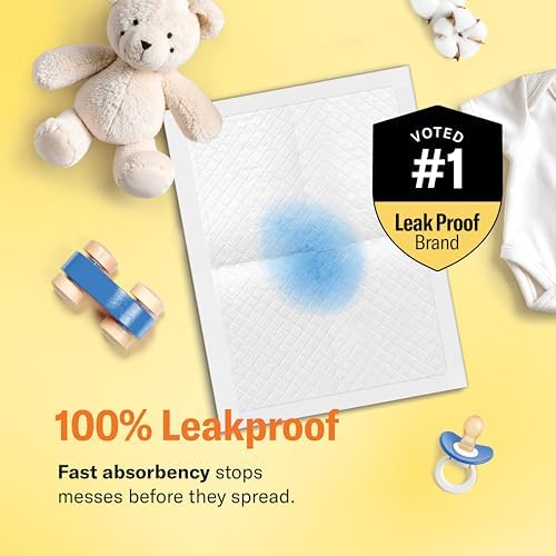 Chuckles® 5-Layer Disposable Changing Pads - Image 5